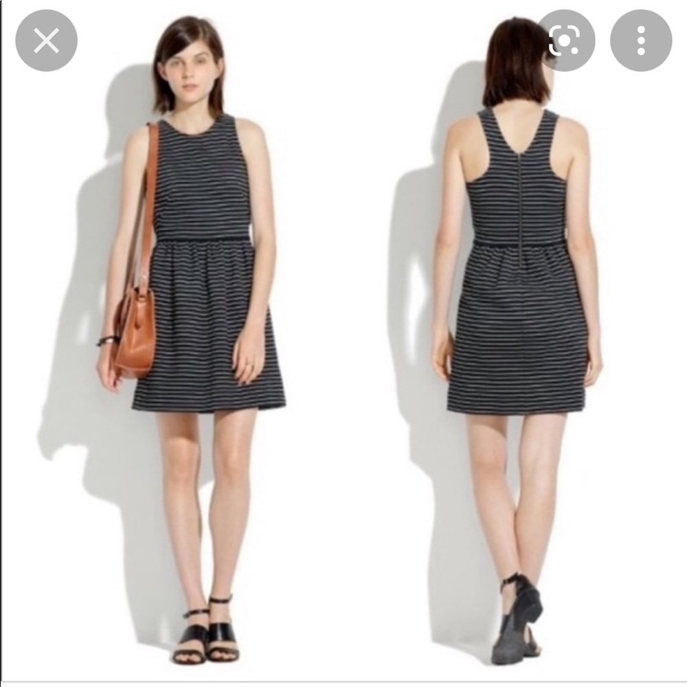 Madewell pier side ponte knit dress